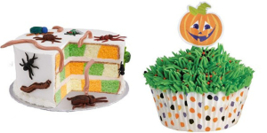 Halloween kage og Halloween kagepynt 🎃