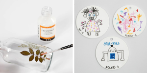 Terrakotta, glas-og porcelænsartikler. Til at dekorere.