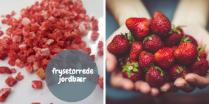 Naturligt kagepynt - tørrede spiselige blomster, tørrede bær