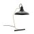 Madam Stoltz Bordlampe. Sort/messing