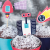 Cupcake kit Space, 6 stk