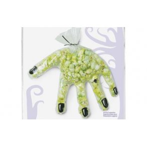 Halloween slikpose. Hnd med sorte negle. 15 poser m. clips