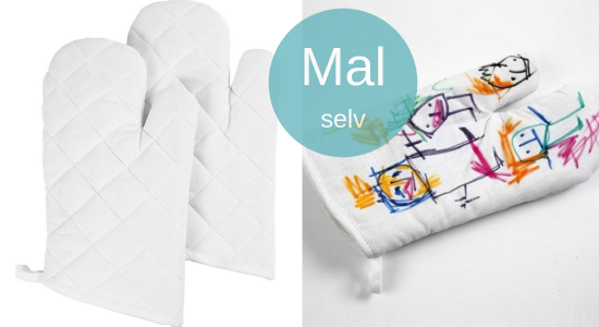 Ovnhandske, mal selv. 1 stk