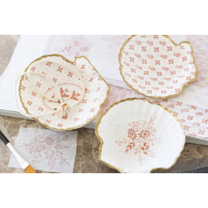 Mini DIY kit Decoupage, Muslingeskaller