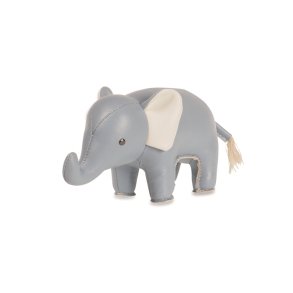 Zny Baby Elefant. Dusty blue.  Papirvgt. FRAGTFRI