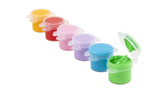 Hobbymaling, Colorful palette. 6x5ml