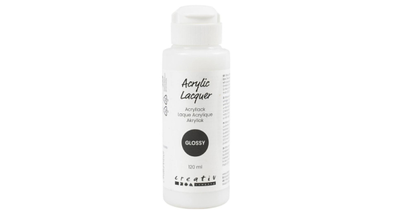 Akryllak, 120 ml. Blank