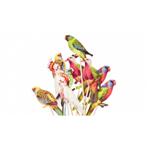 Dekorations Sticks, 10 stk undulater