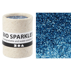 Bio-glimmer, 10 Gr. Dia 0,4 mm. Bl