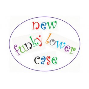 Funky Alfabet udstikkere til fondant. sm