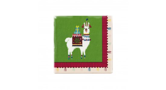 Servietter. Boho Lama jul. 20 stk