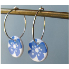 Creoler reringe med bl blomst, Casalinga