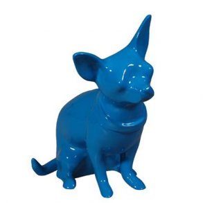 CHIHUAHUA Sparebsse, figur. BL