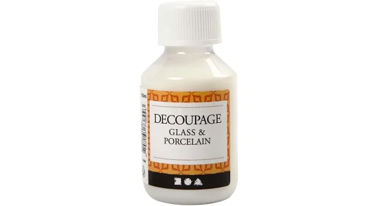 Decoupagelak til glas og porceln, 100 ml