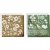 Dekorationsfolie og design limark, Guld/grn