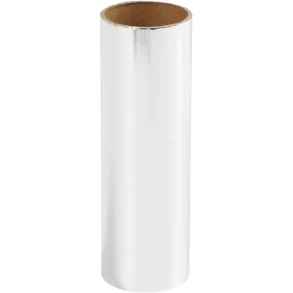 Dekorationsfolie. 1 Rl, 50 cm, B 15,5 cm, 0,02 mm. Slv