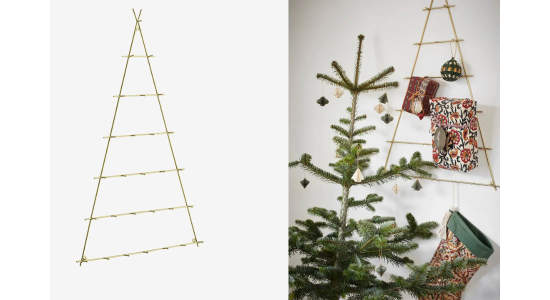 Hanging iron christmas tree. Madam Stoltz