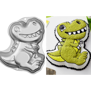 Dinosaur kage. Dinosaur Bageform.