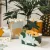 Dinosaur party snackbeholdere, 6 stk. Mix