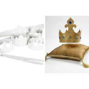 Kroner, Dekorer selv. 5 stk.