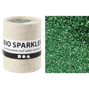 Bio-glimmer, 10 Gr. Dia 0,4 mm. Grn