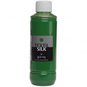 Textil silk farve, Brilliantgrn.250 ml