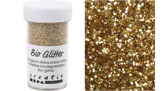 Bio-glimmer, 15 g,  Guld