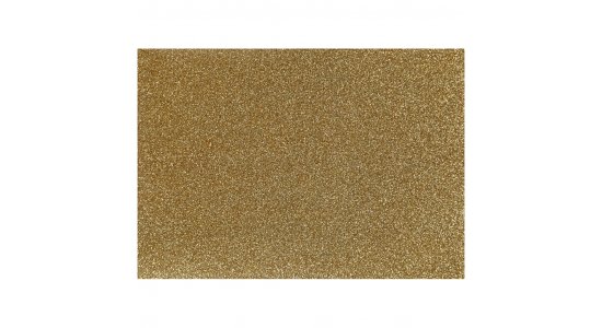 Strygestof,  transfer folie. Glitter. Guld