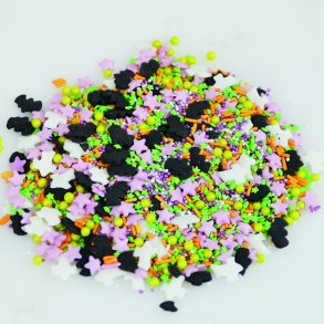 Halloween mix. Halloween kagepynt. 40g