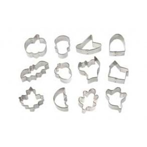 Halloween mini udstikkere i metal. 12 stk