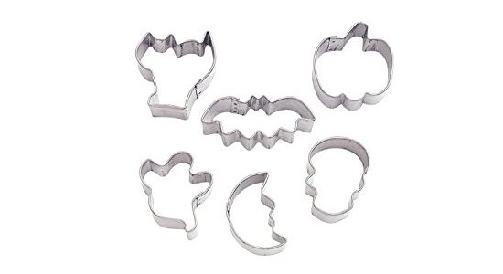 Halloween mini udstikkere i metal. 6 stk