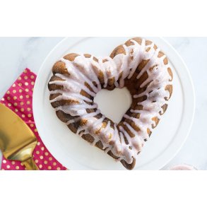 Bageform til stort hjerte. Nordic ware.