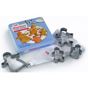 Juletema bagest i tindse, Gingerbread family , Serie 1950