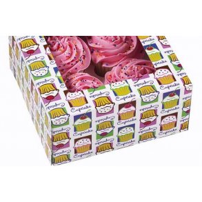 Kageske til 4 muffins. 3 sker pr pk.