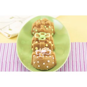 Bageform til 6 sm gaver, muffins