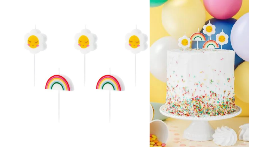 Kagelys Daisy og regnbuer