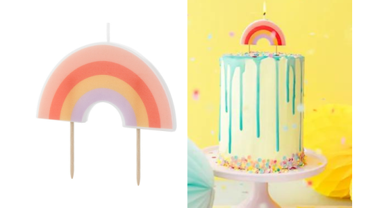  Kagelys, stor regnbue. Rainbow 