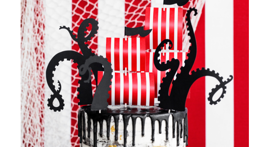 Kagepynt Pirat tema, 5 dele