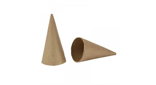 Rund kegle, H: 10 cm. 10 stk