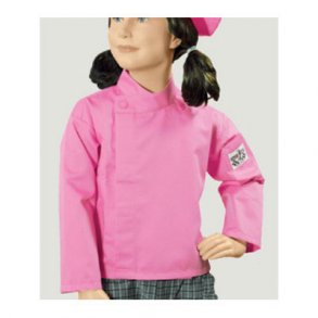 Kokkejakke (str 104/110), PINK, b�rn. Chaud Devant