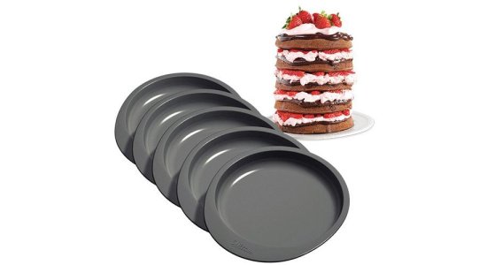 Lagkageform st 5 dele 15 cm