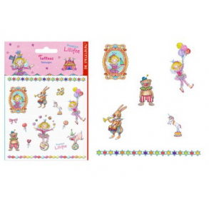 Prinsesse Lillefe tattoos med glimmer, 13 motiver