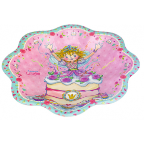 Prinsesse Lillefe paptallerkner. 