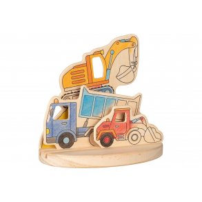 Mal selv 3D billede i tr. Construction