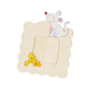 Billedramme med mus. Mal selv