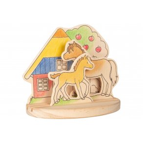 Mal selv 3D billede i tr. Ponyfarm