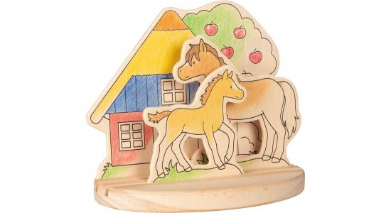 Mal selv 3D billede i tr. Ponyfarm