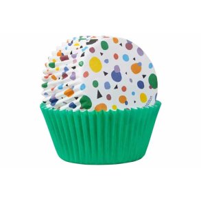 MINI muffinsforme, Geometriske figurer.100 stk
