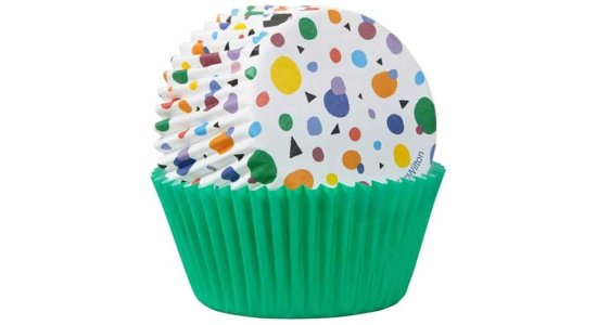 MINI muffinsforme, Geometriske figurer.100 stk