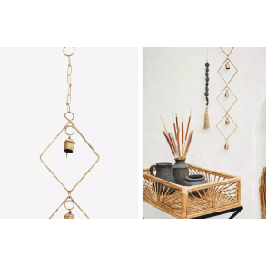 Vgophng med klokker. L: 90 cm. Madam Stoltz